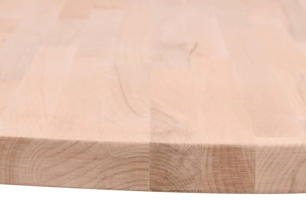 tömör bükkfa kerek asztallap Ø80 x 1,5 cm