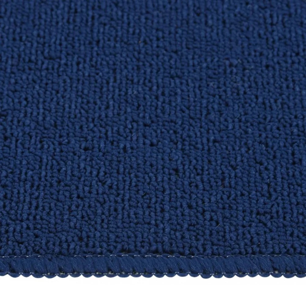 15 db sötétkék négyszögű csúszásmentes lépcsőszőnyeg 60 x 25 cm