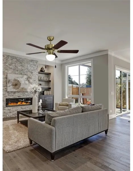 Eglo 35075 - Mennyezeti ventilátor CADIZ 1xE27/40W/230V