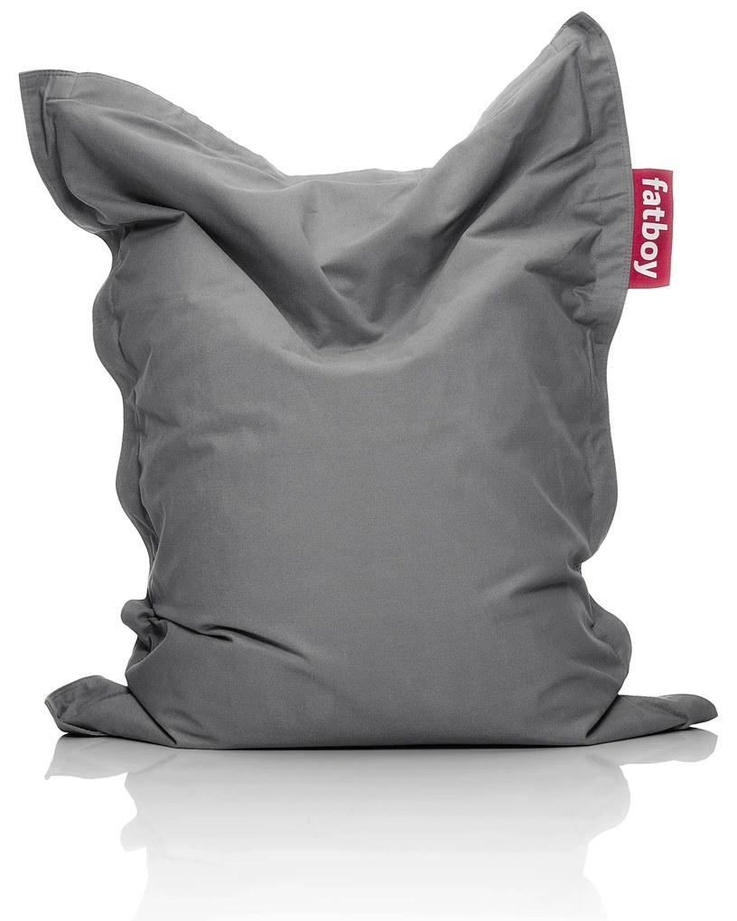 Fatboy "Junior stonewashed" babzsák, 10 változat - Fatboy® Szín: ezüst szürke
