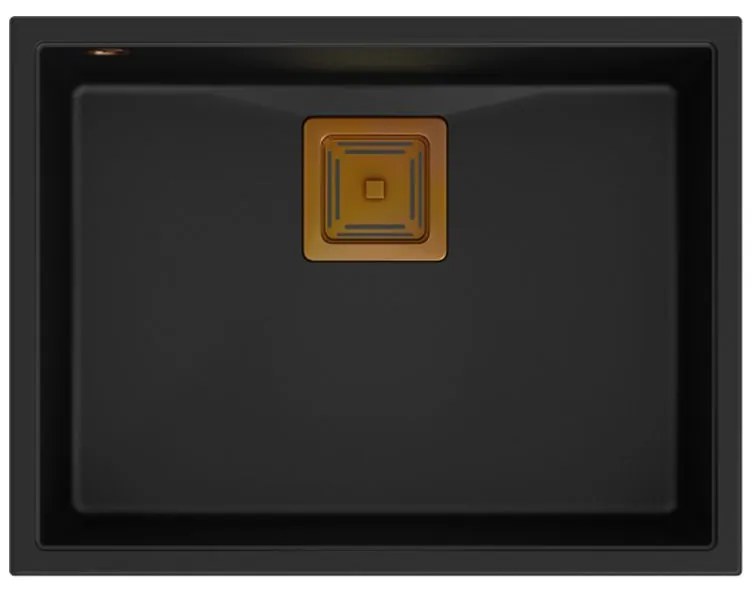 gránit mosogató DAVID 50 Black