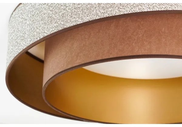 Brilagi - LED Mennyezeti lámpa VEGAS SHINE LED/24W/230V átm. 60 cm barna