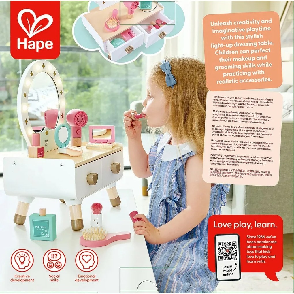 Hape Az én stílusos sminkasztalom