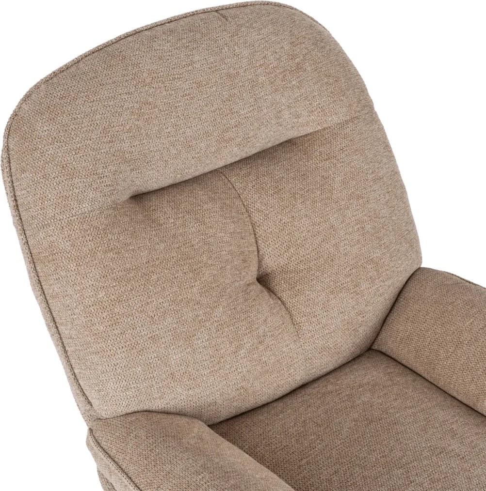 Forgó pihenőfotel bézs színben - MESA