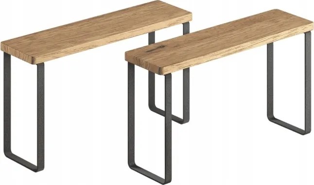 Prémium Robusztus Design 2 Polcos Fürdőszoba Konyha Rendszerező Szett