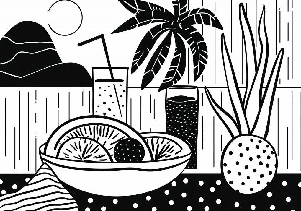 Poszter 66,5x46,5cm Trópusi játék