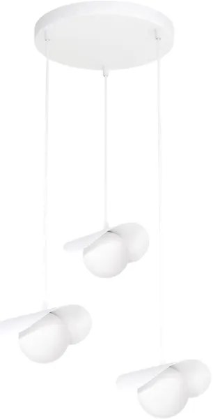 RITUAL kábelre függesztett csillár 3xG9/8W/230V fehér