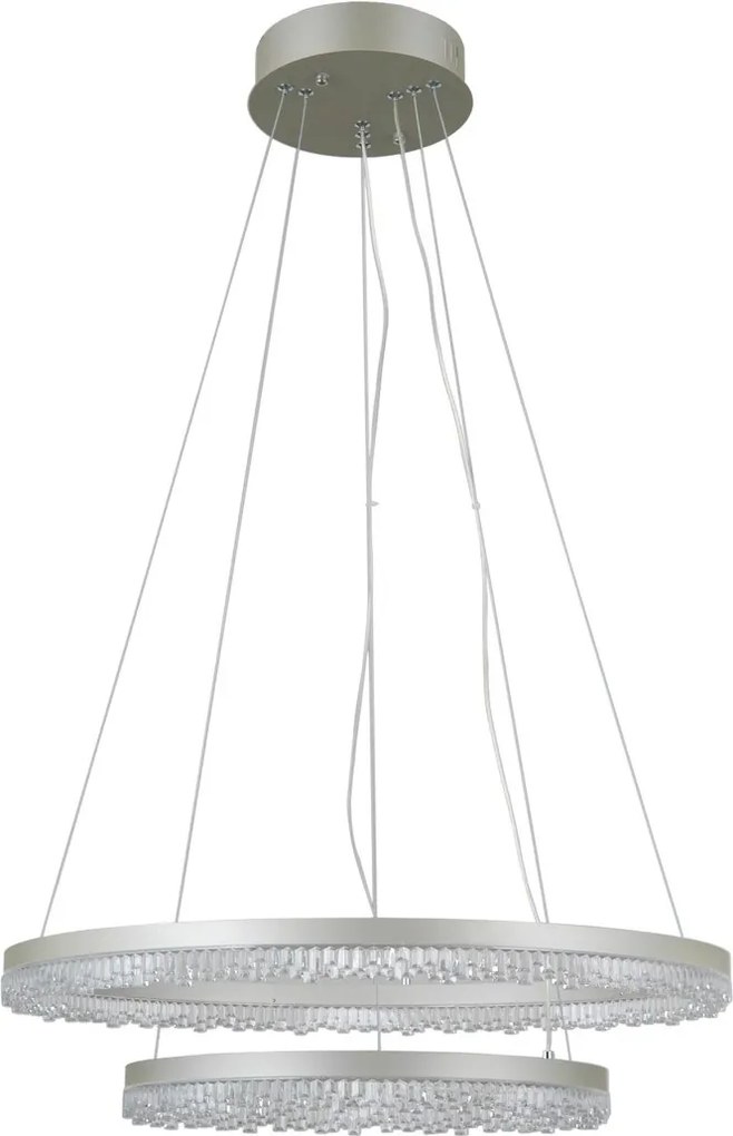 Italux glamour modern függeszték barlo ezüst itxpnd-34526-2l-silv