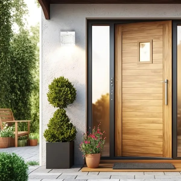 LED napelemes mozgásérzékelős lámpa LED/3,2W/2000 mAh 3,7V IP65