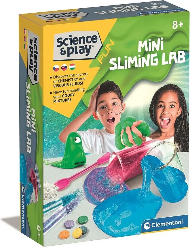 Mini slime készítő szett Science Clementoni
