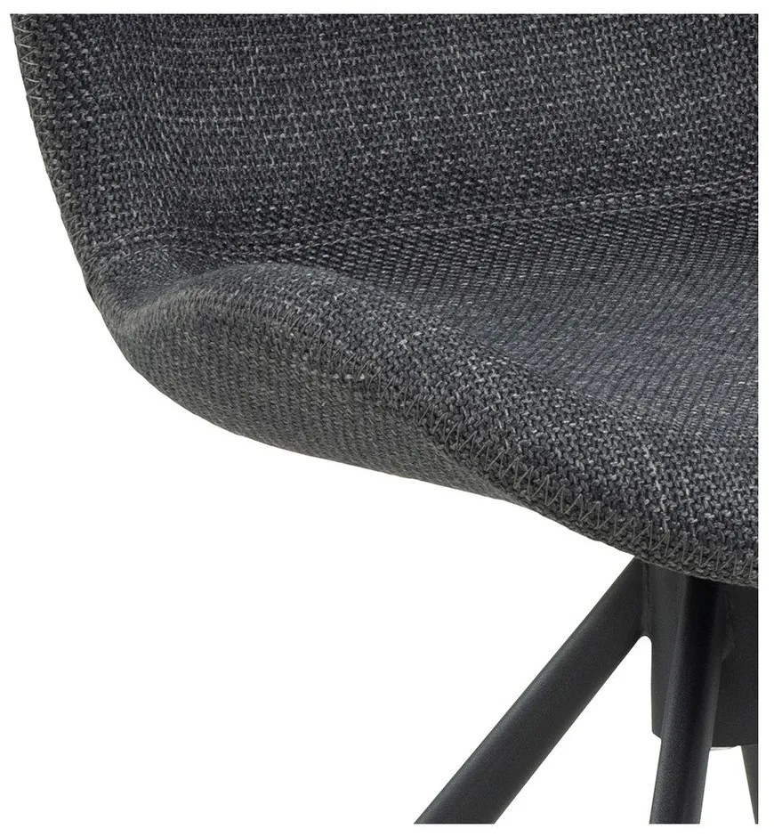 Sötétszürke étkezőszék szett 2 db-os Batilda – Actona