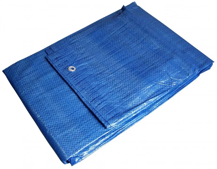 Takaró ponyva kék 6x10m 45 g/m2