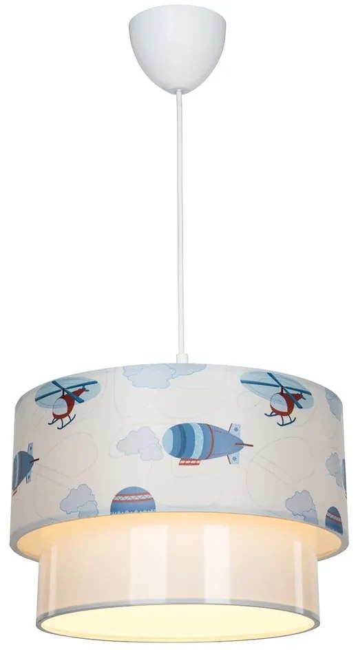 Fehér-kék gyerek lámpa – Squid Lighting