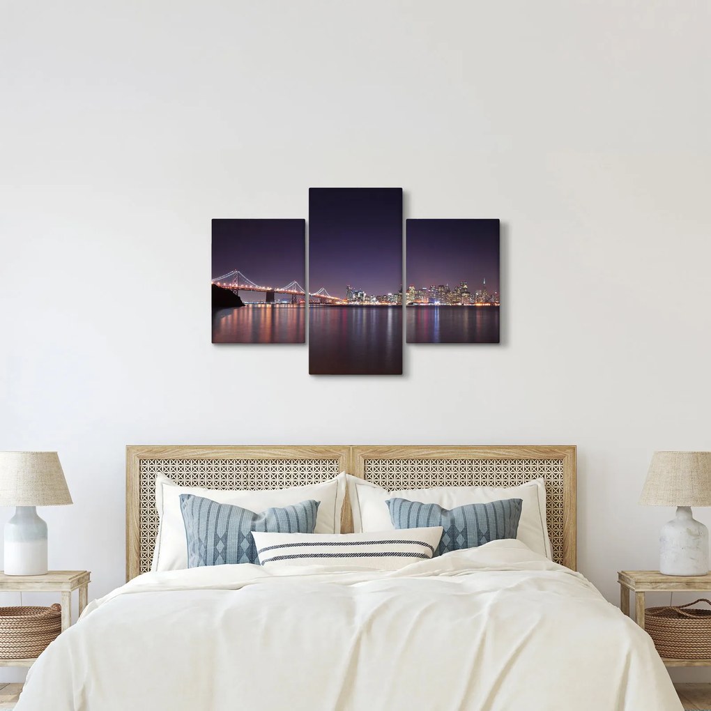 Kilátás San Francisco-ra, California (90x60 cm)