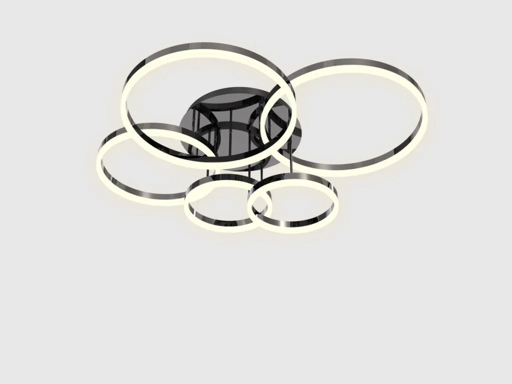AVIANO LIGHTING 9049-605 PERPIGNON Modern LED Mennyezeti Lámpa Fekete LED IP20