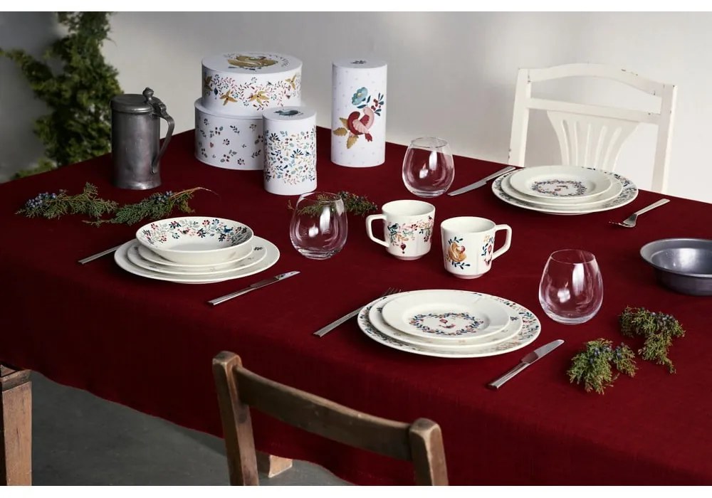 Fehér porcelán tányér ø 27 cm Grand Cru Cottage – Rosendahl