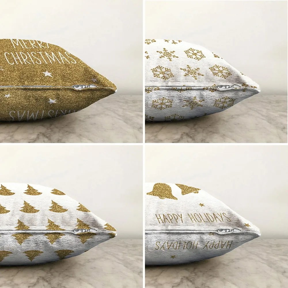 Christmas Vibes 4 db-os párnahuzat szett, 55 x 55 cm - Minimalist Cushion Covers