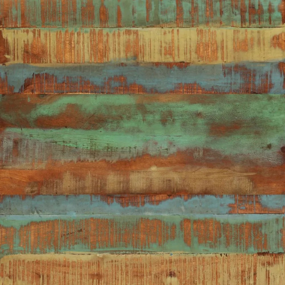 tömör újrahasznosított fa TV-szekrény 70 x 33 x 46 cm