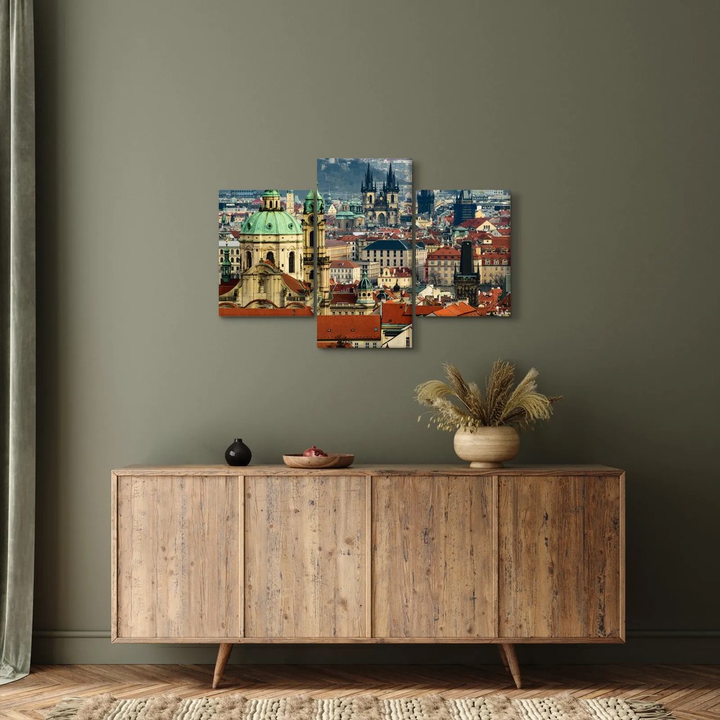 Kép - Prágai panoráma (90x60 cm)