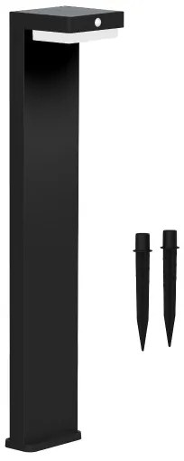 Zuma Line PT33813 - GRID LED napelemes lámpa 4,5W, 2000 mAh, IP44 fekete