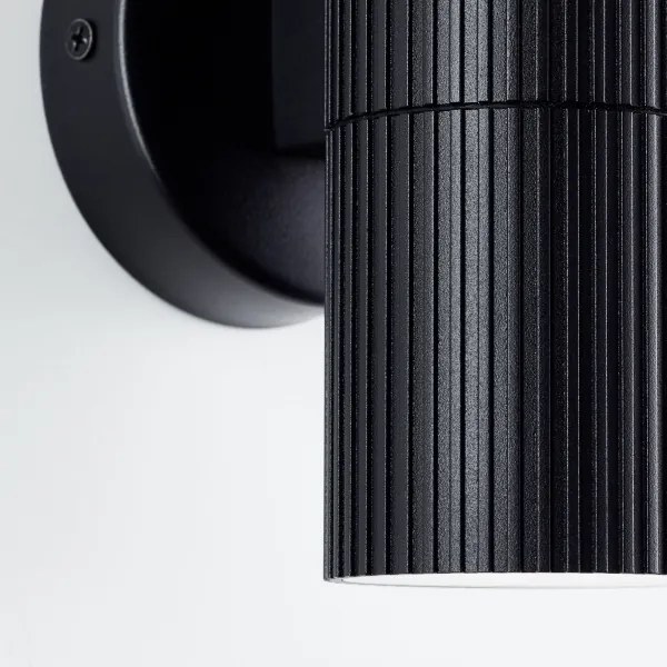 Brilliant - Kültéri fali lámpa KEOLA 2xGU10/10W/230V IP44 fekete