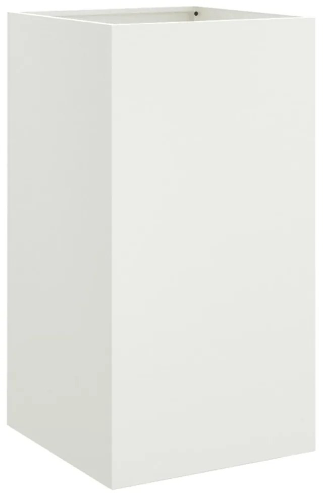 fehér acél növénytartó 42 x 38 x 75 cm