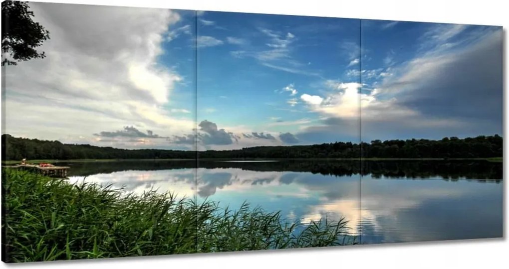 Vászonkép 60x30 Csendes tó