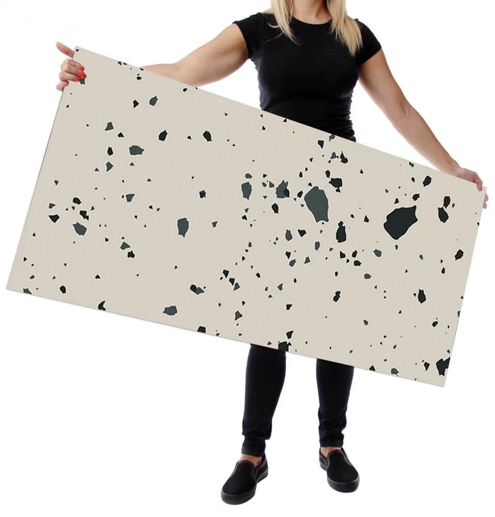 Wallplex konyhahátfal Terazzo 4 (Méret: 60x300)
