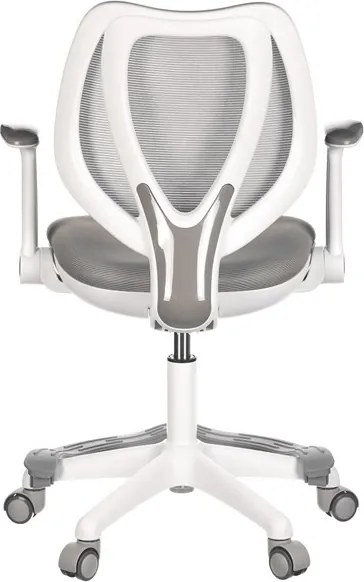 Gyermek szék, magasságállítható, szürke hálós, KA-C806 GREY