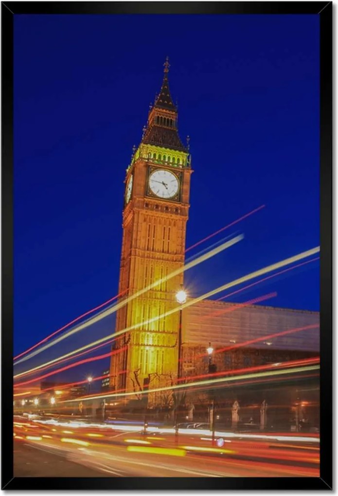 Poszterek keretben 40x60 Big Ben éjszaka