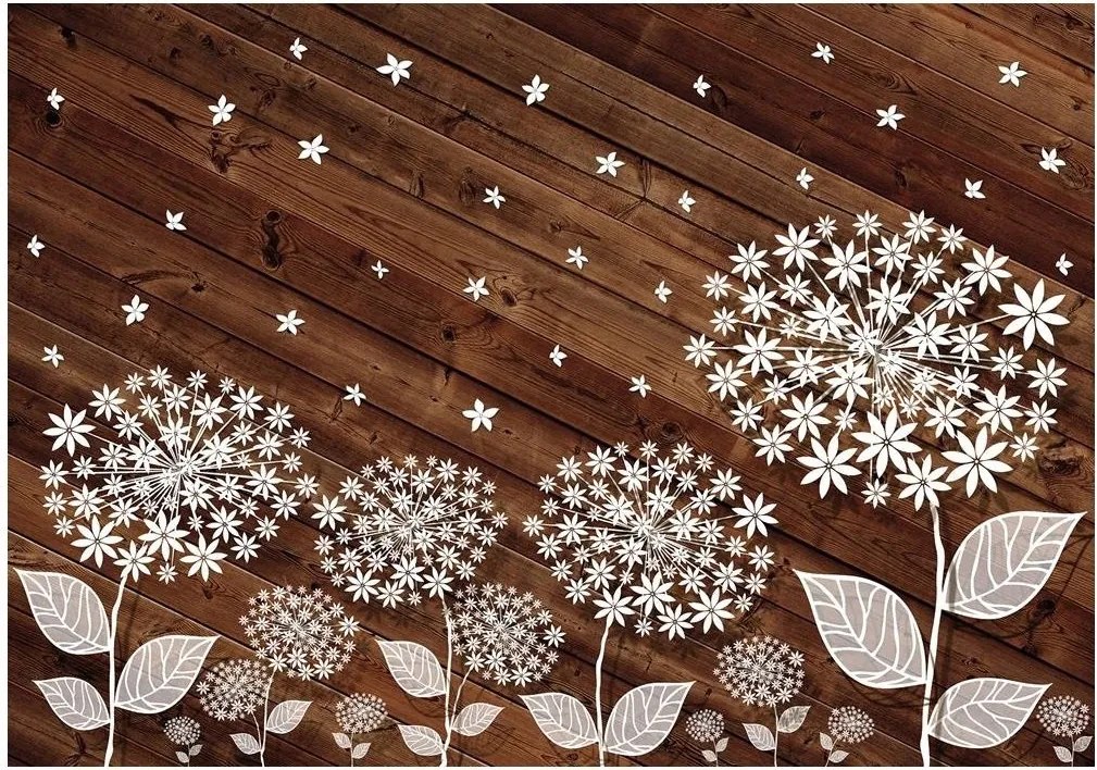 Fotótapéta absztrakt pitypang fotótapéta Ragasztó Ingyenes