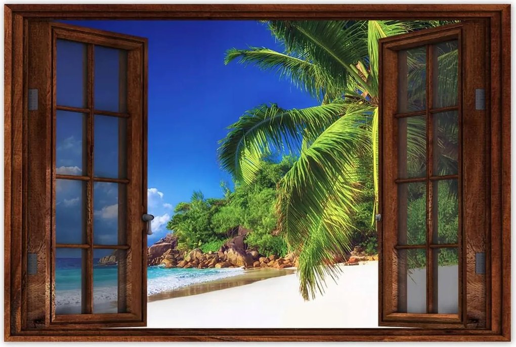 Poszterek 60x40 Trópusok Tájkép Pálmafák