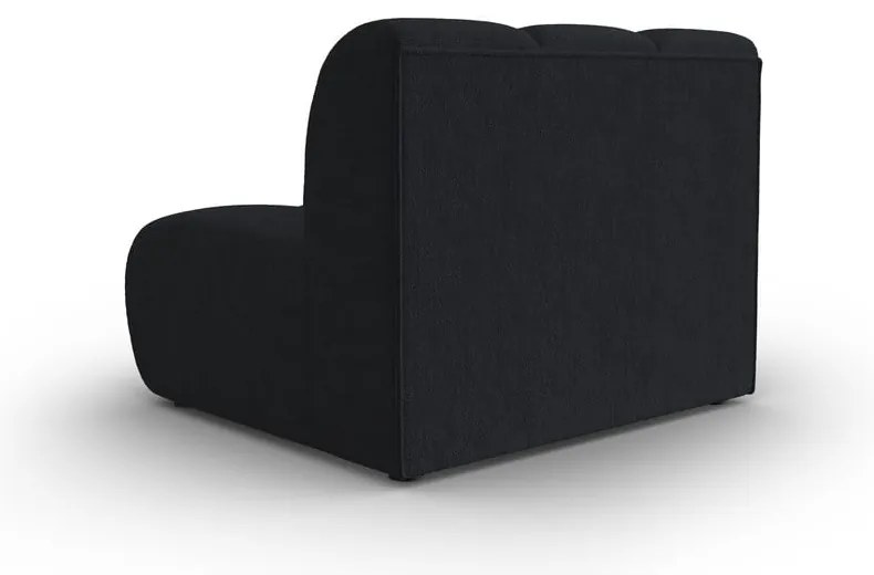 Fekete kanapé modul Lupine – Micadoni Home
