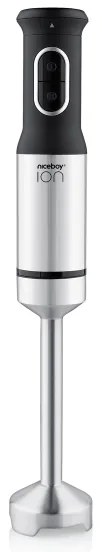 Niceboy ION Twister T2 - Botmixer 1200W/230V rozsdamentes/fekete