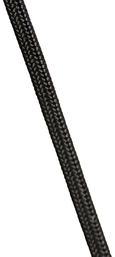 Ipari lógólámpa fekete 3-lámpás - Cava