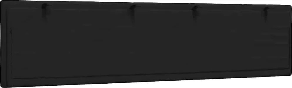 fekete szövet fejtámla párna Hanko 200 cm