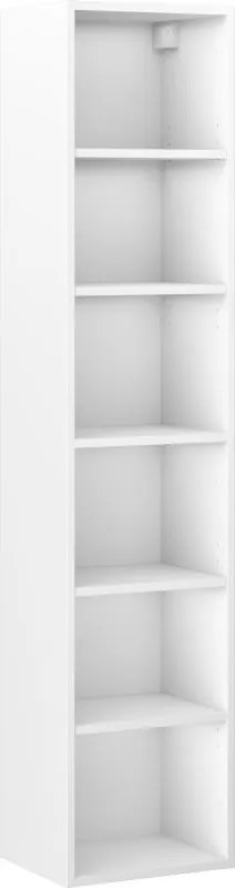 Mexen Box-A 35 cm-es fürdőszobai oszlop korpusza, fehér matt - 91AX1-1600-300-1-01