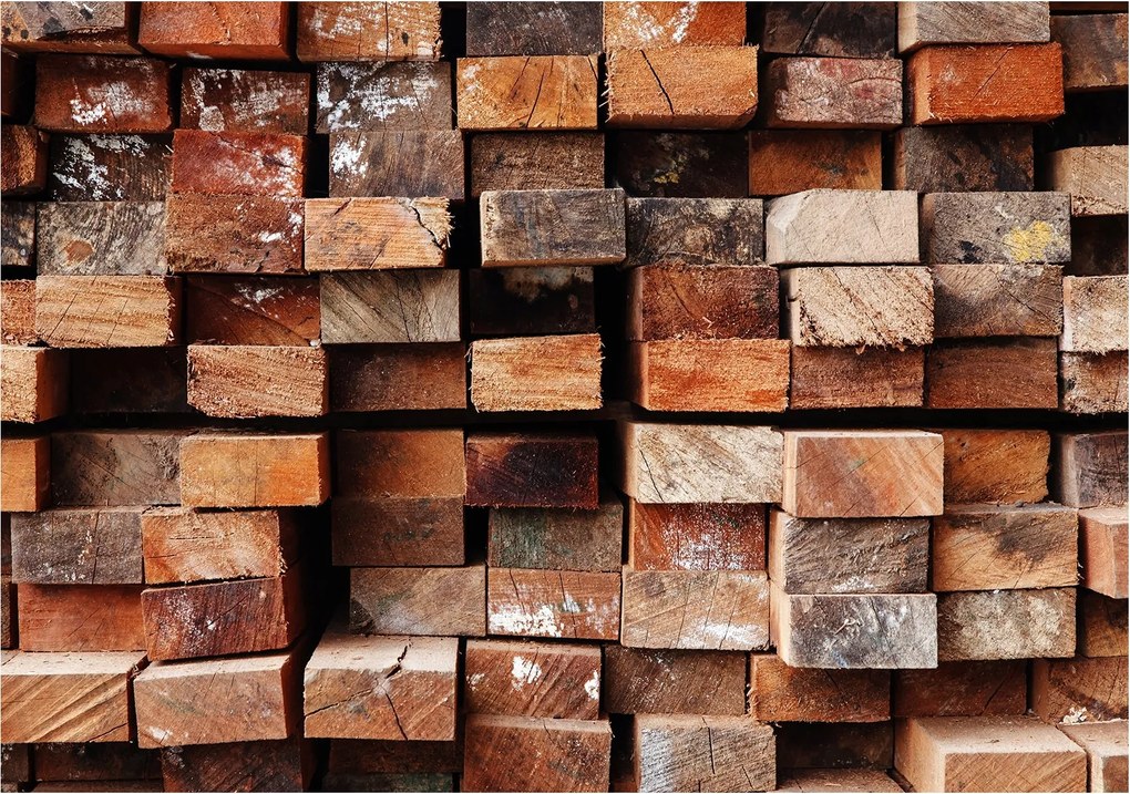 Fotótapéta Fa vinil deszkák 368x280 textúra természetes fa +ragasztó