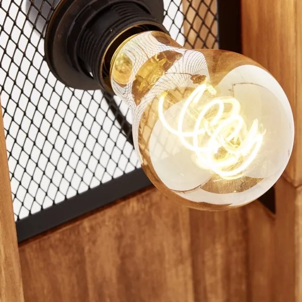 Brilliant - CALANDRA állólámpa 4xE27/42W/230V, fenyő