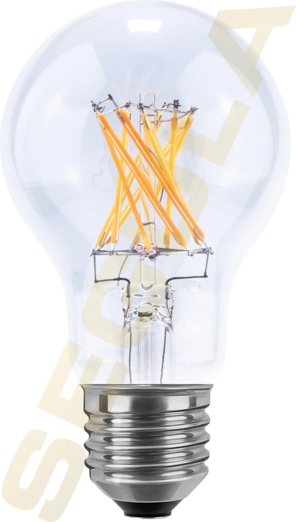 Segula 55337 Led izzó, átlátszó E27, 6,5 W (51 W) 650 Lm, 2700 K