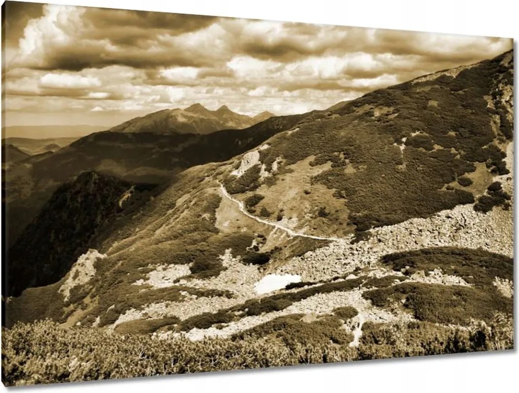 Képek 120x80 Tátra Lengyel hegyek Kilátás