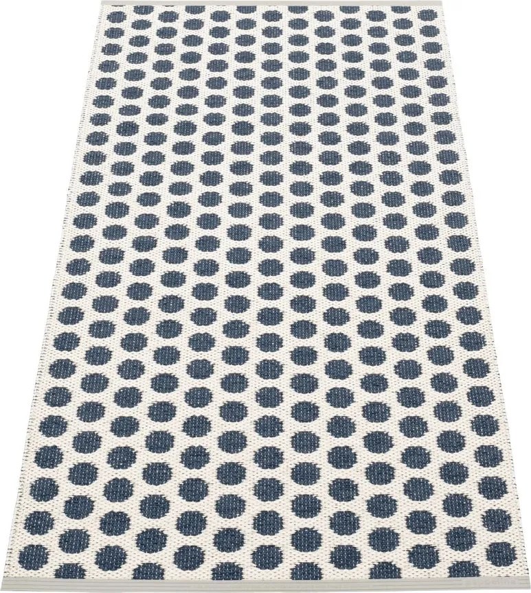 Sötétkék kültéri-beltéri futószőnyeg 70x150 cm Noa Dark Blue – Pappelina