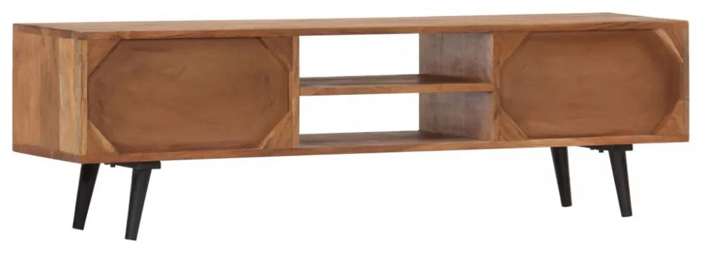 tömör kelet-indiai rózsafa TV-szekrény 140 x 30 x 40 cm