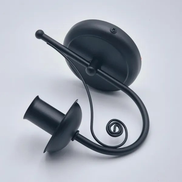 Fali lámpa DONATO 1xE14/40W/230V fekete