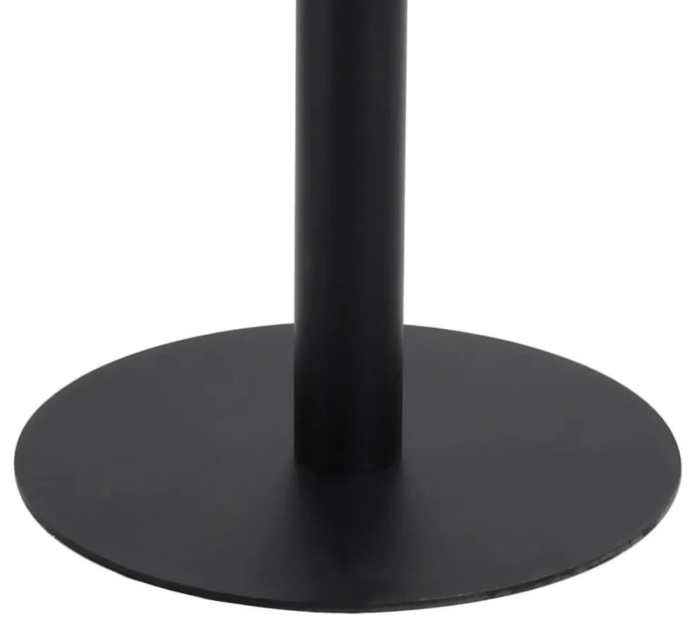 Sötétbarna MDF bisztróasztal 80 x 80 cm