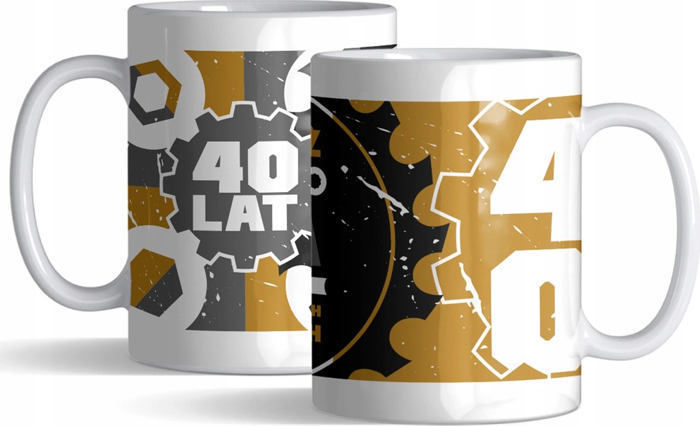 Bögre 40. Születésnapra Ajándék Neki Fiúnak Eredeti Alkatrészeken