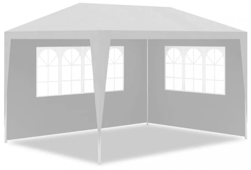 fehér partisátor 3 x 4 m