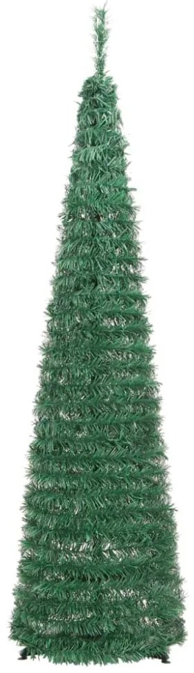 könnyen felállítható műkarácsonyfa 50 db LED-fénnyel 120 cm