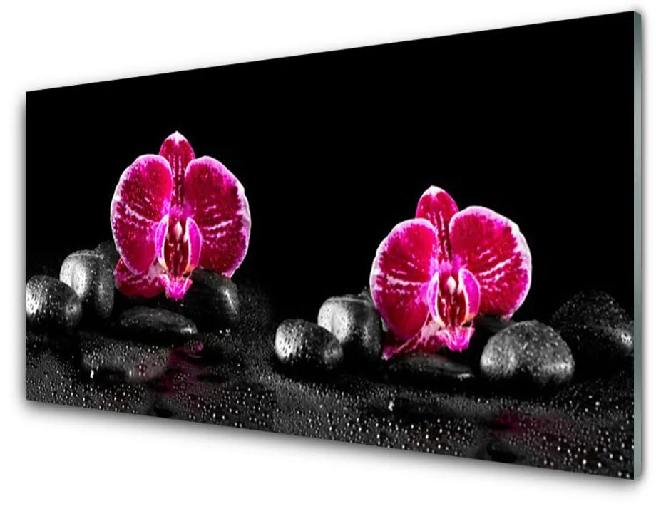 Üvegfotó Orchid Békéért 140x70 cm