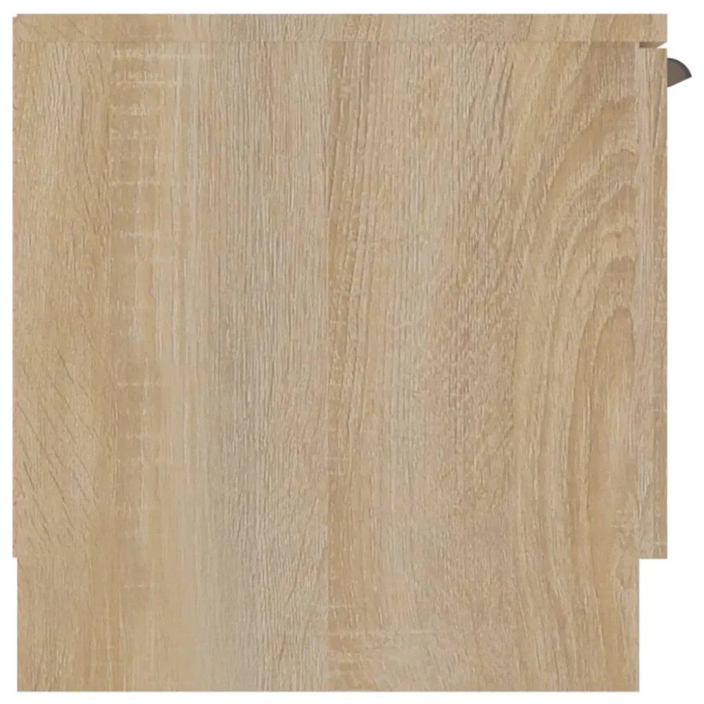 sonoma tölgy színű szerelt fa TV-szekrény 102 x 35 x 36,5 cm